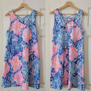 Lilly Pulitzer Kristen Dress in Resort White Sway With Me Sz M NWOT